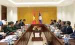 Chủ nhiệm Ủy ban Quốc phòng An ninh của Quốc hội Việt Nam – Lào hội đàm