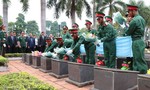 Truy điệu, an táng 18 hài cốt liệt sĩ quân tình nguyện Việt Nam