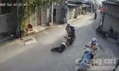 Clip thanh niên kiên quyết níu giữ xe máy, bị tên trộm kéo lê trên đường