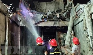 Tìm thấy thi thể 3 mẹ con trong vụ cháy nhà ở Ninh Thuận