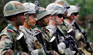 Mỹ tham gia tập trận gần biên giới tranh chấp giữa Ấn Độ với Trung Quốc