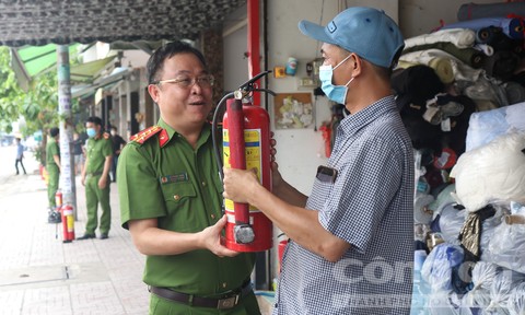 Quận Tân Phú ra mắt mô hình an toàn PCCC tại khu dân cư, nơi công cộng