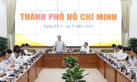 Thí điểm lập Tổ công tác của Thủ tướng để tháo gỡ vướng mắc cho TPHCM