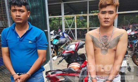 Trộm xe máy ở An Giang, chạy lên Bình Dương tiêu thụ thì bị bắt
